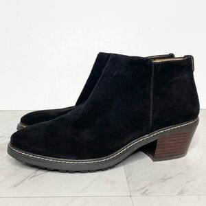 Sam Edelman Pryce Black Suede Bootie 7 1/2 M